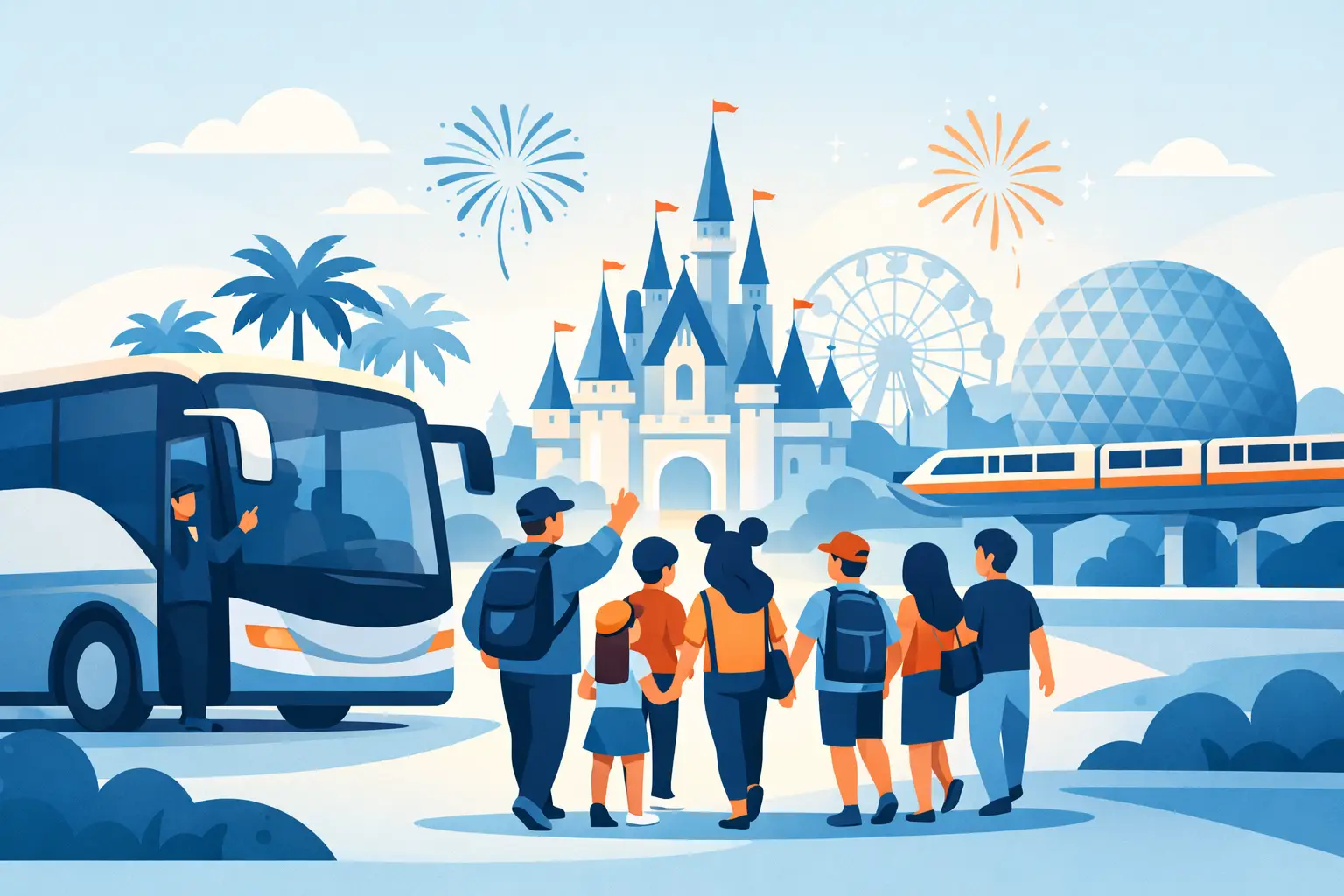 Group Transportation to Disney World Made Easy