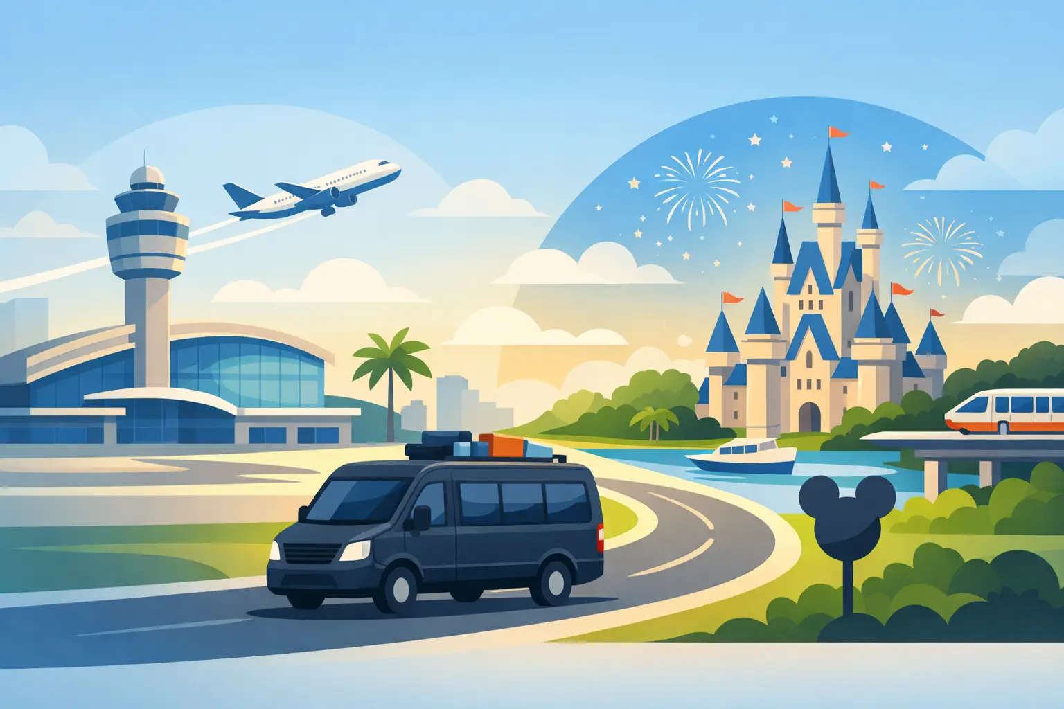 Orlando Airport to Disney Resort Transportation