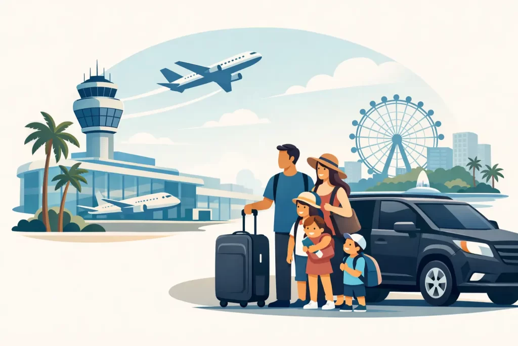 Orlando Airport Transportation for Families