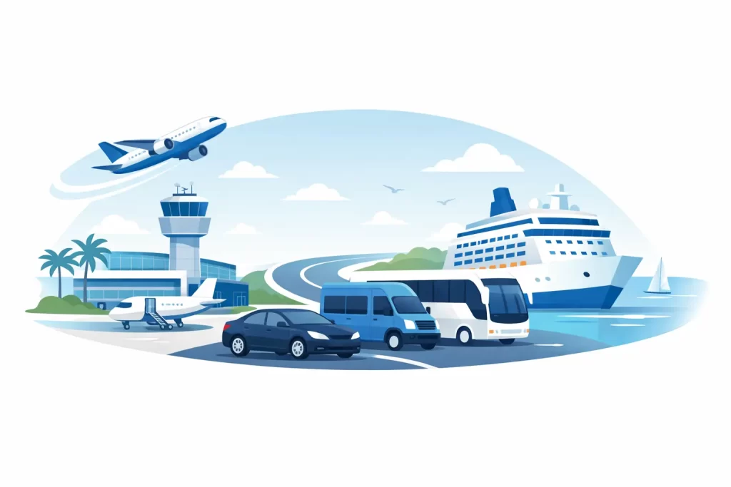 Sanford Airport to Port Canaveral Options