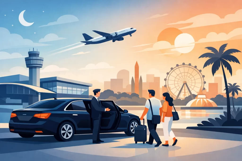 24 Hour Airport Car Service for Orlando Travel