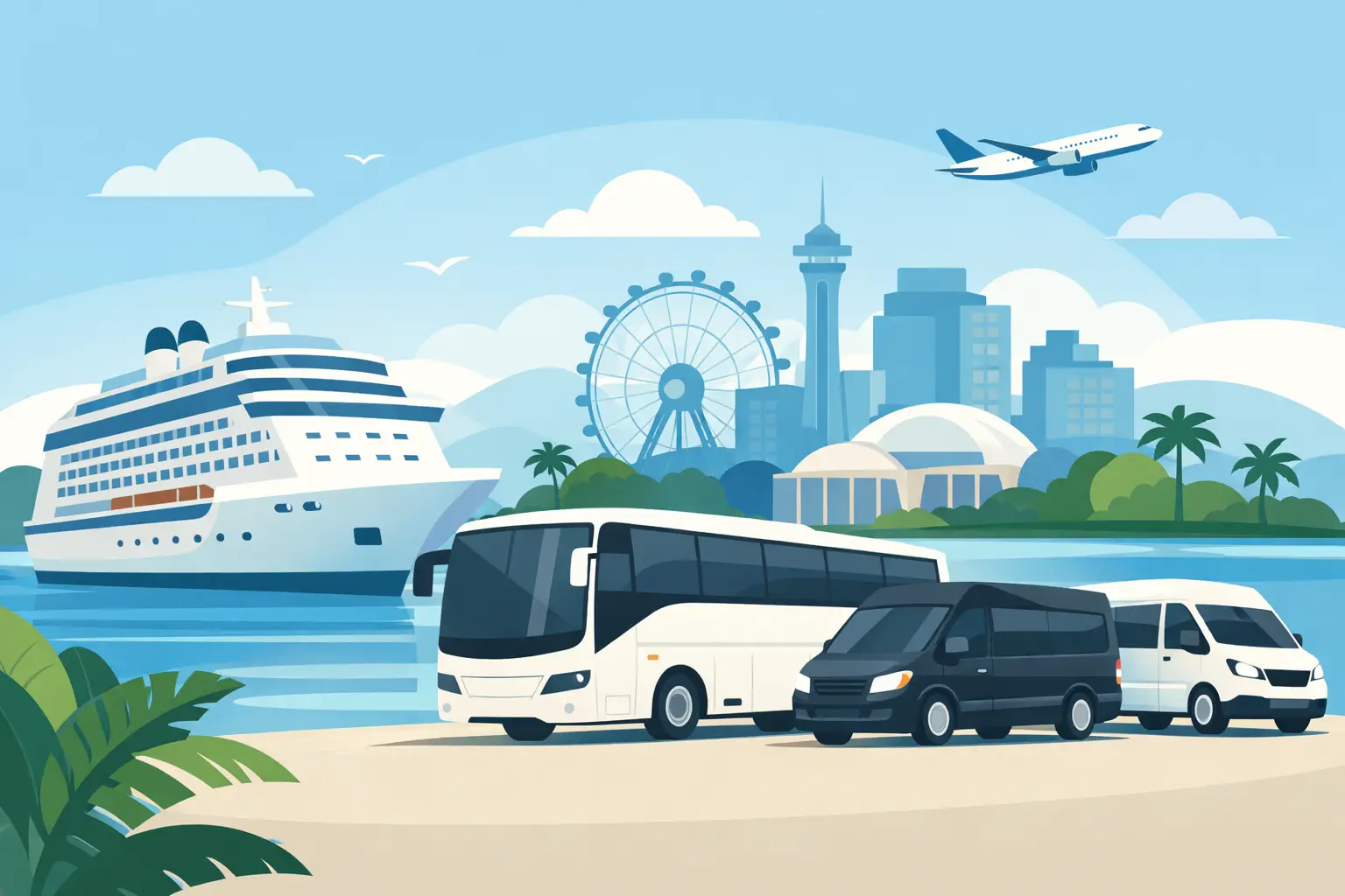 Best Transportation for Cruise Groups in Orlando