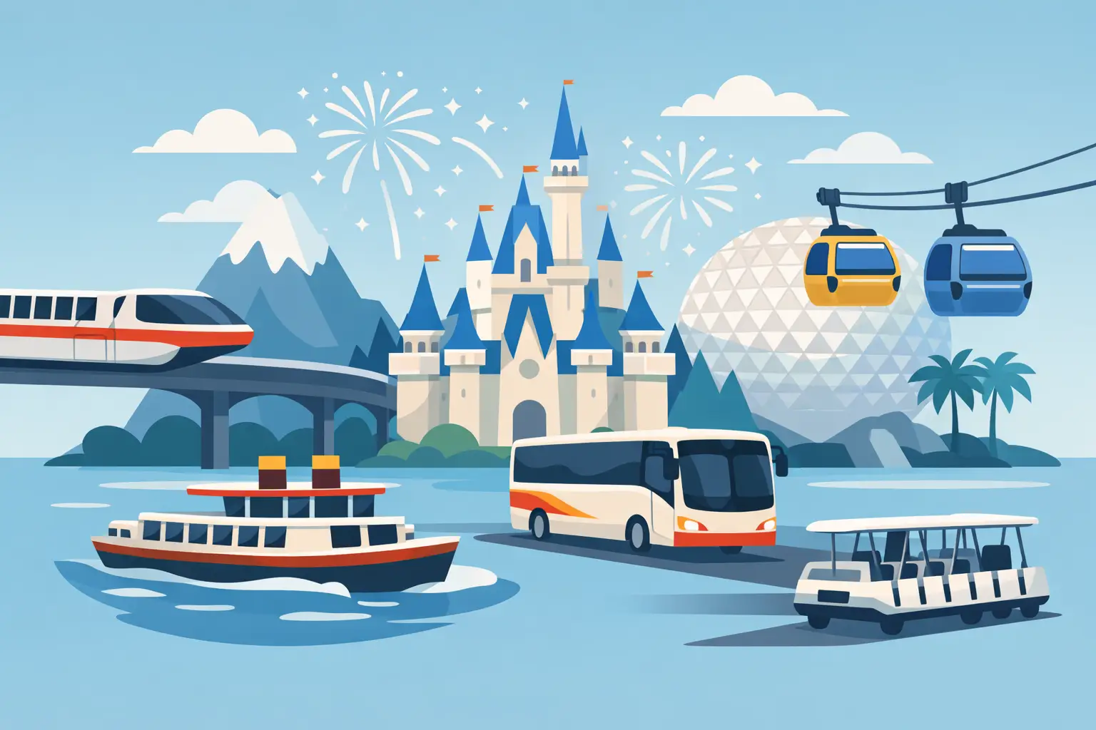 Disney Transportation Options for Better Park Days