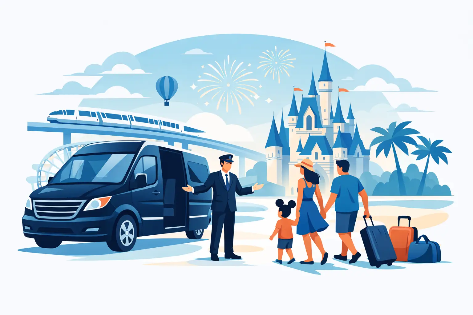 Private Transportation for Disney Area Resorts