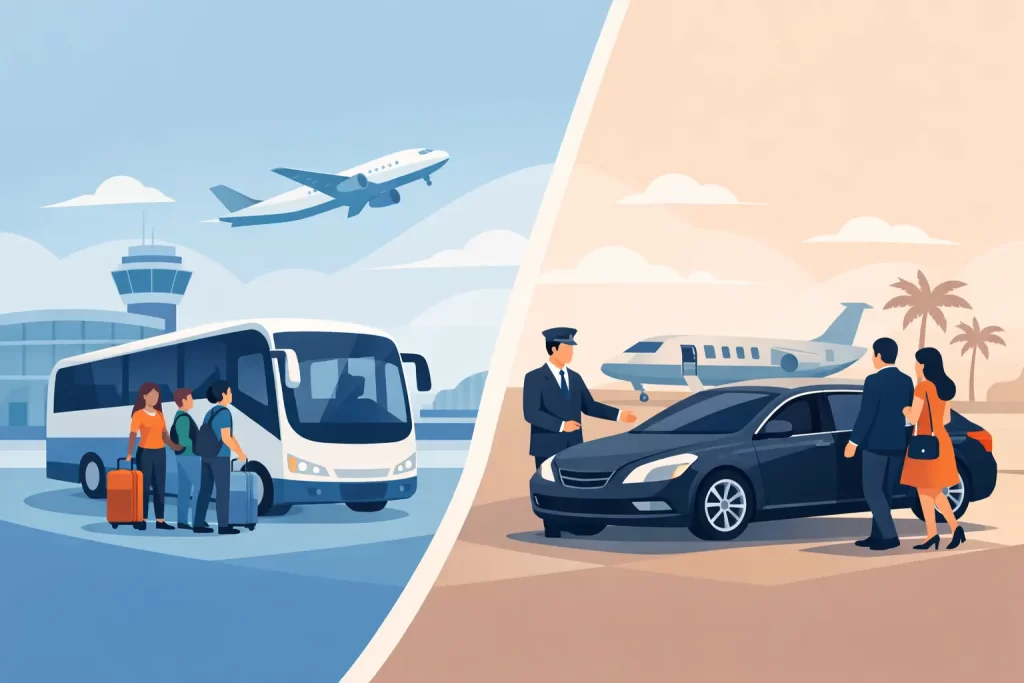 Shared Shuttle vs Private Airport Ride: Choose Well