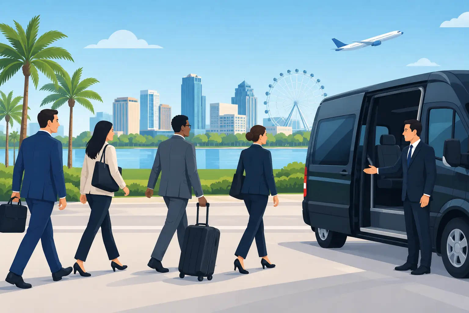 Best Orlando Corporate Transfer Options for Teams